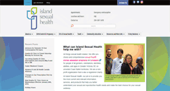 Desktop Screenshot of islandsexualhealth.org
